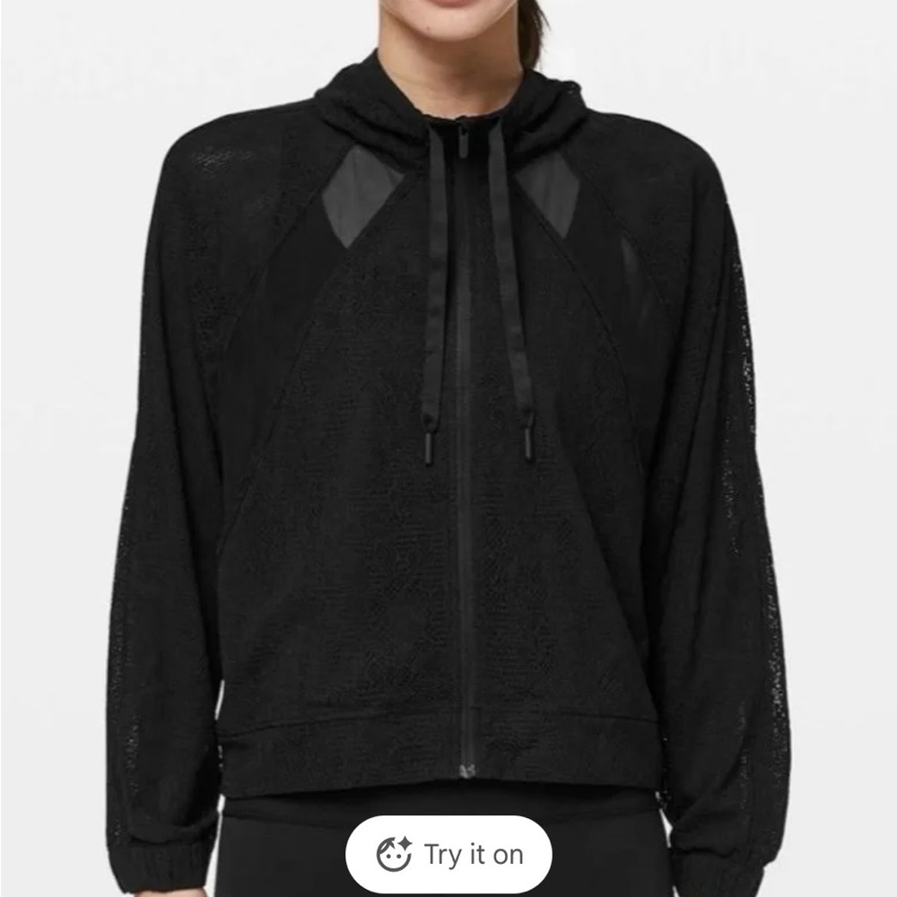 lululemon athletica Black Bomber Jacket